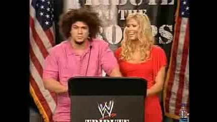 Torrie & Carlito - Tribute To The Troops