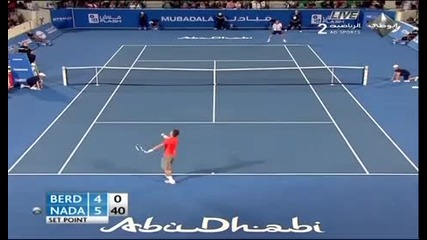 Nadal Vs Berdych 2011 Abu Dhabi Mubadala World Tennis Championship 
