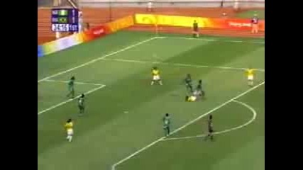 12.08 Бразилия - Нигерия 3:1 Олимпийски игри Пекин 2008