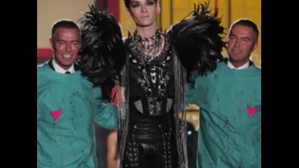 Bill Kaulitz Tokio Hotel Dsquared2 Fashion Show 19.10.2010 video pics 