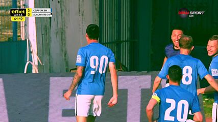 Goal by FK Spartak 1918 Varna