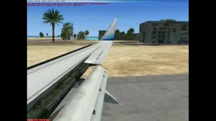 Flight Simulator X - Boeing 737 Landing