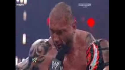 Wwe Bragging Rights 2009 - Batista vs Undertaker vs Cm Punk vs Mysterio ( World Heavyweight Title ) 