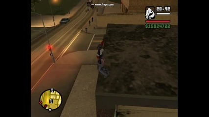 Grand Thief Auto: San Andreas : Freerun and Parkour part 2 