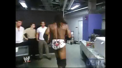 Booker T vs Kurt Angle (5 - 12 - 2005)
