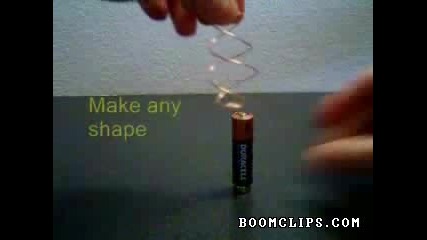 Много интересен трик с батерия 