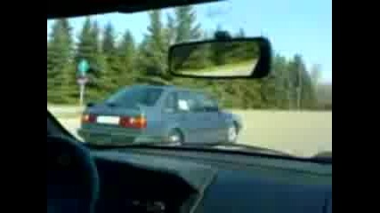 Гонка - Citroen Xm vs. Volvo 440 