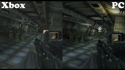 Crysis 3 - Сравнение на графиката м/у Pc и Xbox360