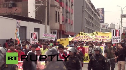 Peru: Explosive protests sweep Lima during IMF-World Bank conference