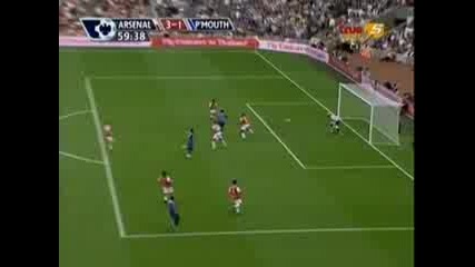 Arsenal 3 - 1portsmouth (kanu)