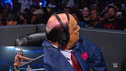 Paul Heyman reacts to Riddle’s high-stakes showdown against Sami Zayn on SmackDown