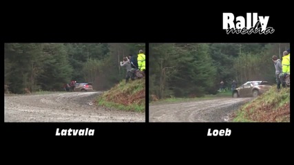 Latvala vs. Loeb - Кой беше по-бърз?