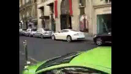 Green Lamborghini Murcielago