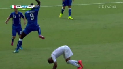 Италия 0 – 1 Уругвай // F I F A World Cup 2014 // Italy 0 – 1 Uruguay // Highlights: First Half