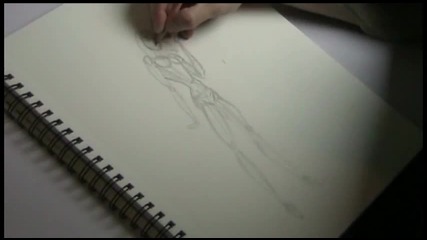 How to draw series - A basic layout of a female pose
