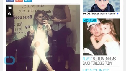 Hilary Duff Is Back From Vacay, Debuts "Blue Mermaid" Hair Color