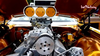 Candy Gold 75 Chevy Caprice Donk Vert on 30 Forgiatos Pt.2 - Hd