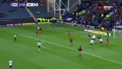 Престън Норт Енд - Шефийлд Уензди 0:0 /полувреме/
