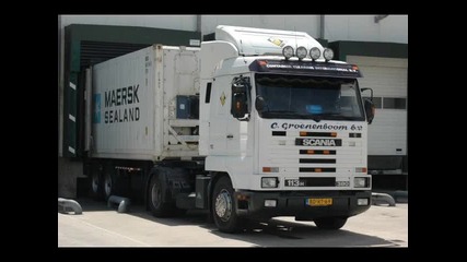Truck+container