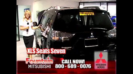 Реклама на Mitsubishi Outlander с Lauren Brooke