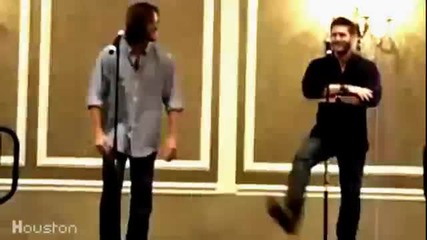 Supernatural cast likes to move