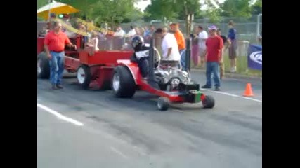 Мини трактор Burnout 