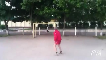 Футболен снайперист!