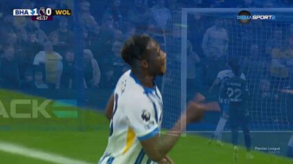 Brighton and Hove Albion vs. Wolverhampton Wanderers FC - 1st Half Highlights