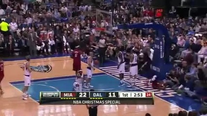 Miami Heat @ Dallas Maverics 105 - 94 [25.12.2011]