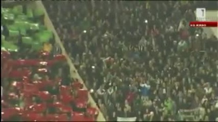 Крисия Тодорова - Химна на Република България пред 42 000 зрители на стадион '' Васил Левски ''