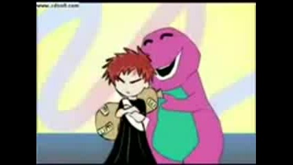 Gaara Kills Barney Parodiq ;dd