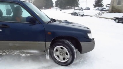 subaru forester snow