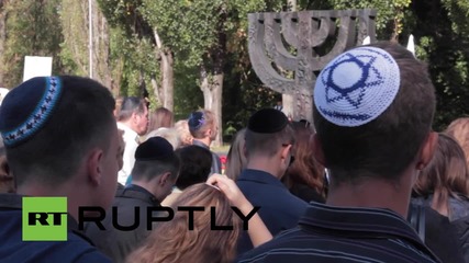 Ukraine: Hundreds pay tribute to Jews killed in Babi Yar