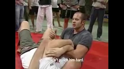 Fedor Emelianenko Тренировка [3]