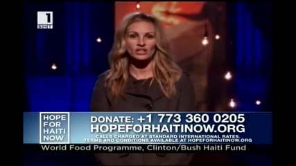 Julia Roberts - Hope For Haiti Now 