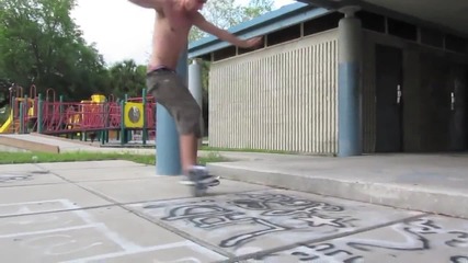 Snake action - skateboard