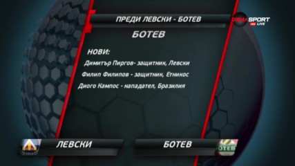 Преди Левски - Ботев Пд