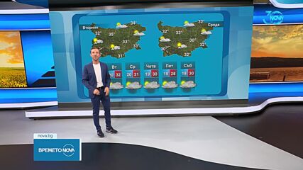 Прогноза за времето (26.08.2024 - обедна емисия)