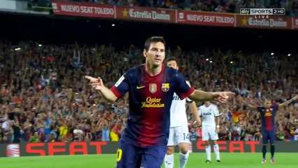 • Lionel Messi - Top 10 Goals in 2012 - 2013 •