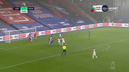 Кристъл Палас - Манчестър Юнайтед 0:0 /първо полувреме/