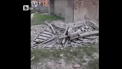 Силно земетресение разлюля Италия !