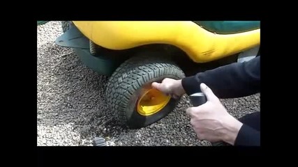 Как се помпа гума за секунди