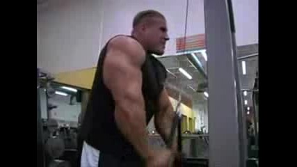 Jay Cutler Arms workout