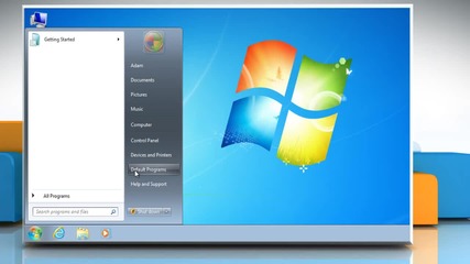 Windows® 7: How to set a browser as the default browser ?