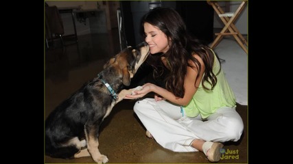 Selena Gomez_ Playing With Her Dog Baylor
