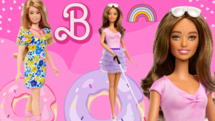 "Барби" създадоха първата кукла с увреждания 👑