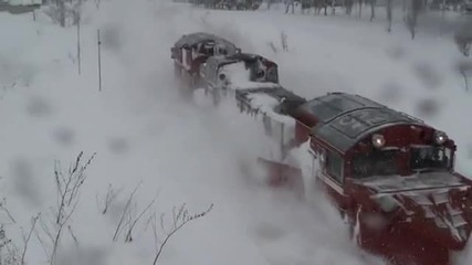 Влак снегорин 