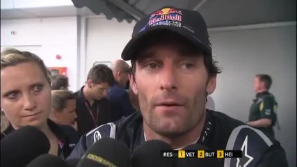 F1 2011 Malaysia - Mark Webber Interview Post Race