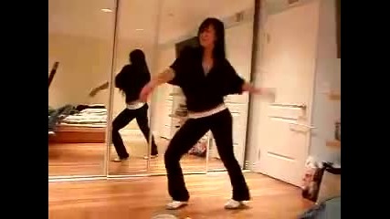 Asian Girl Dancing - Walk It Out
