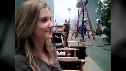The Vampire Diaries - Behind the scenes with Matt Davis
